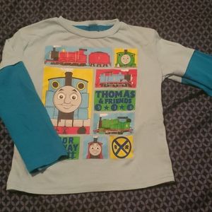 4T Thomas and Friends long sleeve tshirt